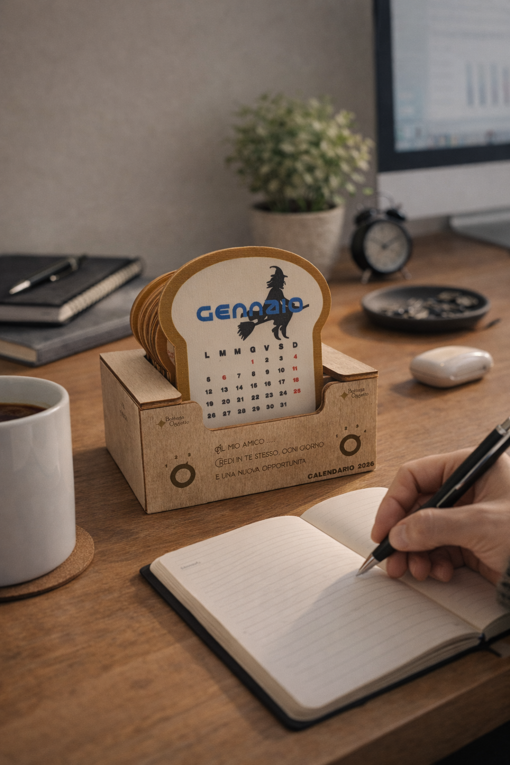 Calendario da tavolo “Toast” – Edizione 2026