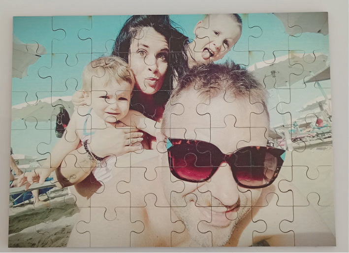 Puzzle in Legno di Betulla Personalizzato